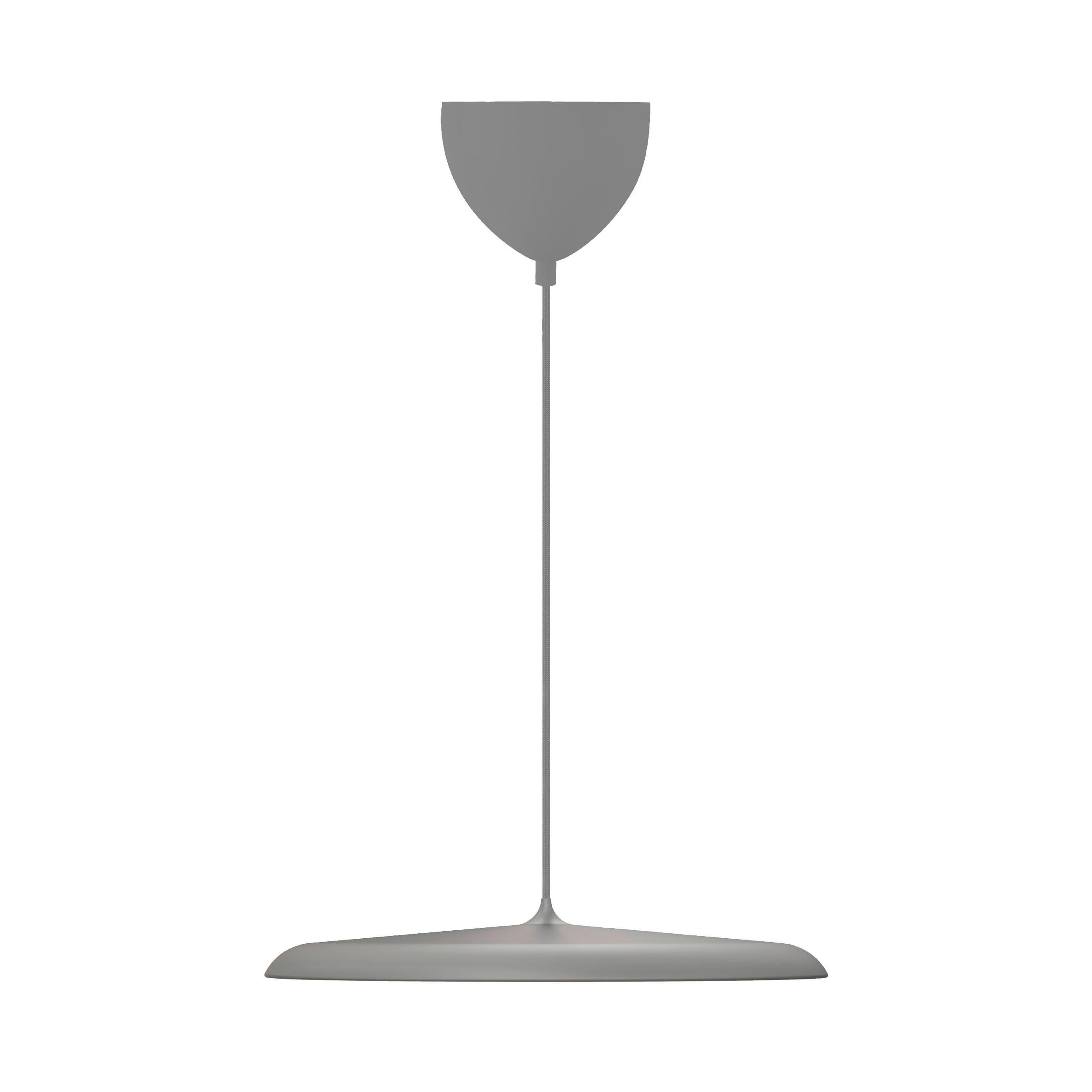 LED-HÄNGELEUCHTE 40/6 cm   - Grau, Design, Metall (40/6cm) - Nordlux