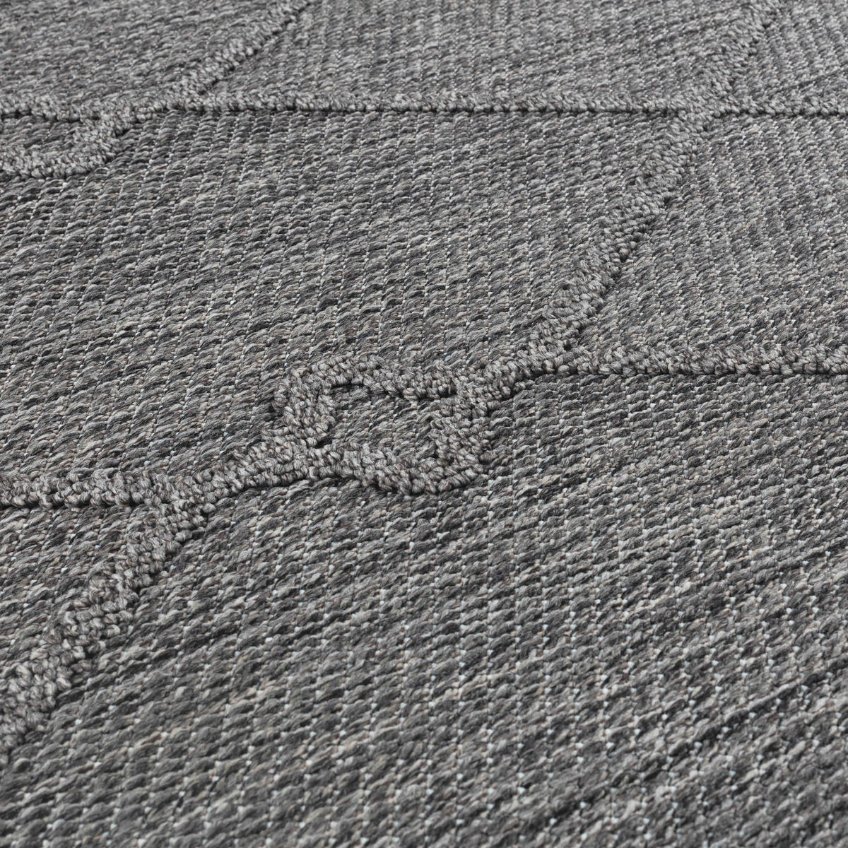 UTOMHUSMATTA 200/290 cm Patara  - grå, Design, textil (200/290cm) - Novel