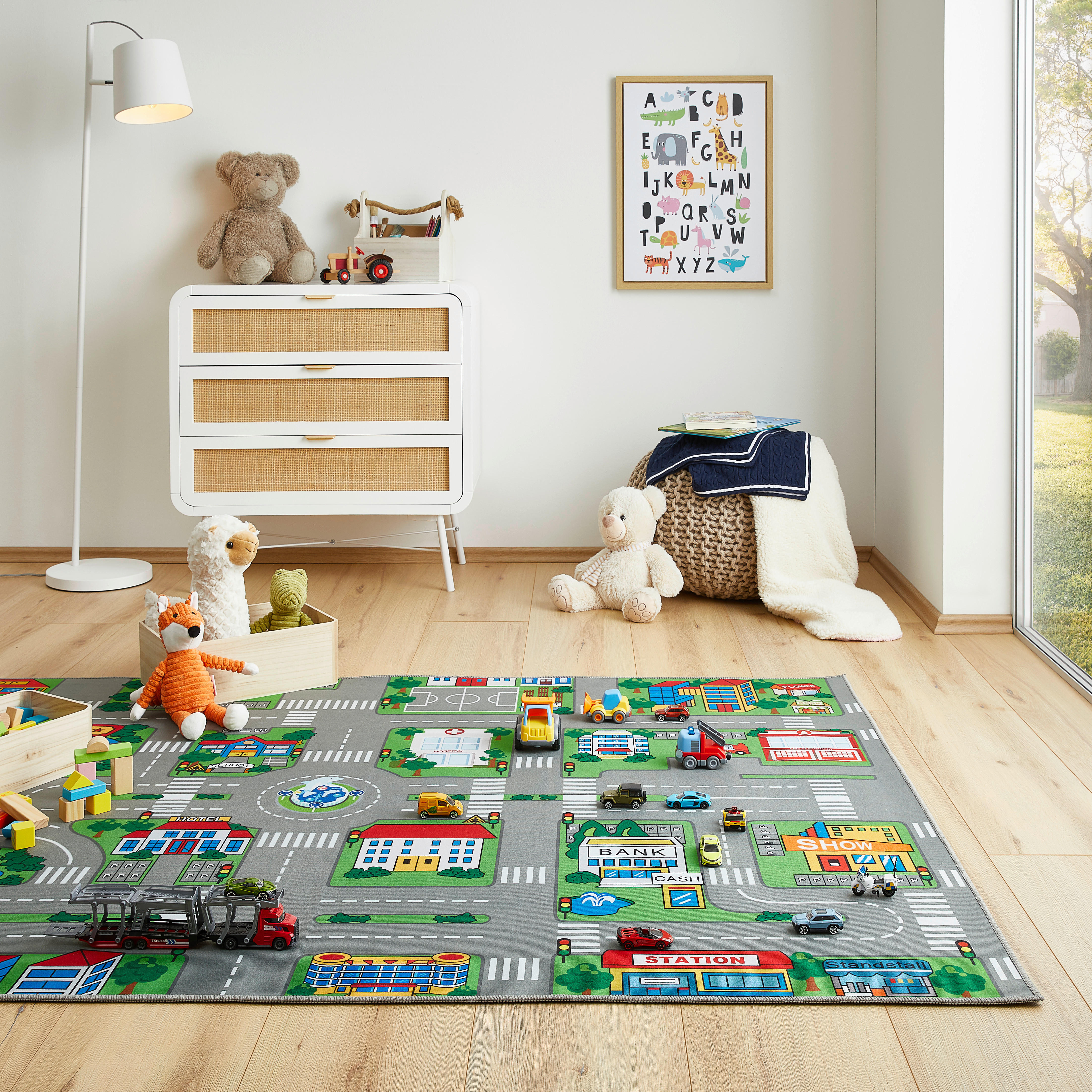 Spielteppich / Kinderteppich / Autoteppich IKEA Lekplats