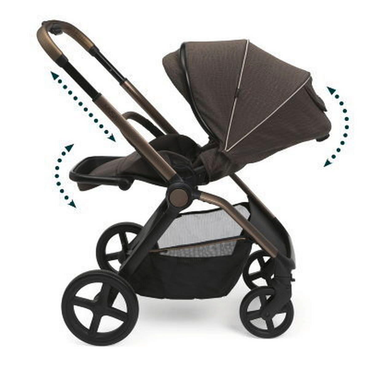 BUGGY MYSA  - Bronzefarben, Basics, Textil/Metall (56/89/92-108cm) - Chicco