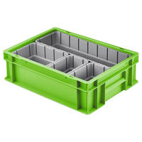 AUFBEWAHRUNGSBOX  - Hellgrün, MODERN, Kunststoff (40/30cm) - Al Alutec Austria Gm