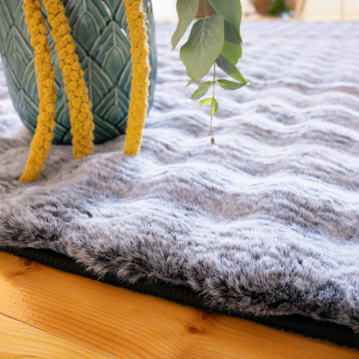 LÄUFER 80/300 cm My Calypso  - Anthrazit, Basics, Textil (80/300cm) - Obsession