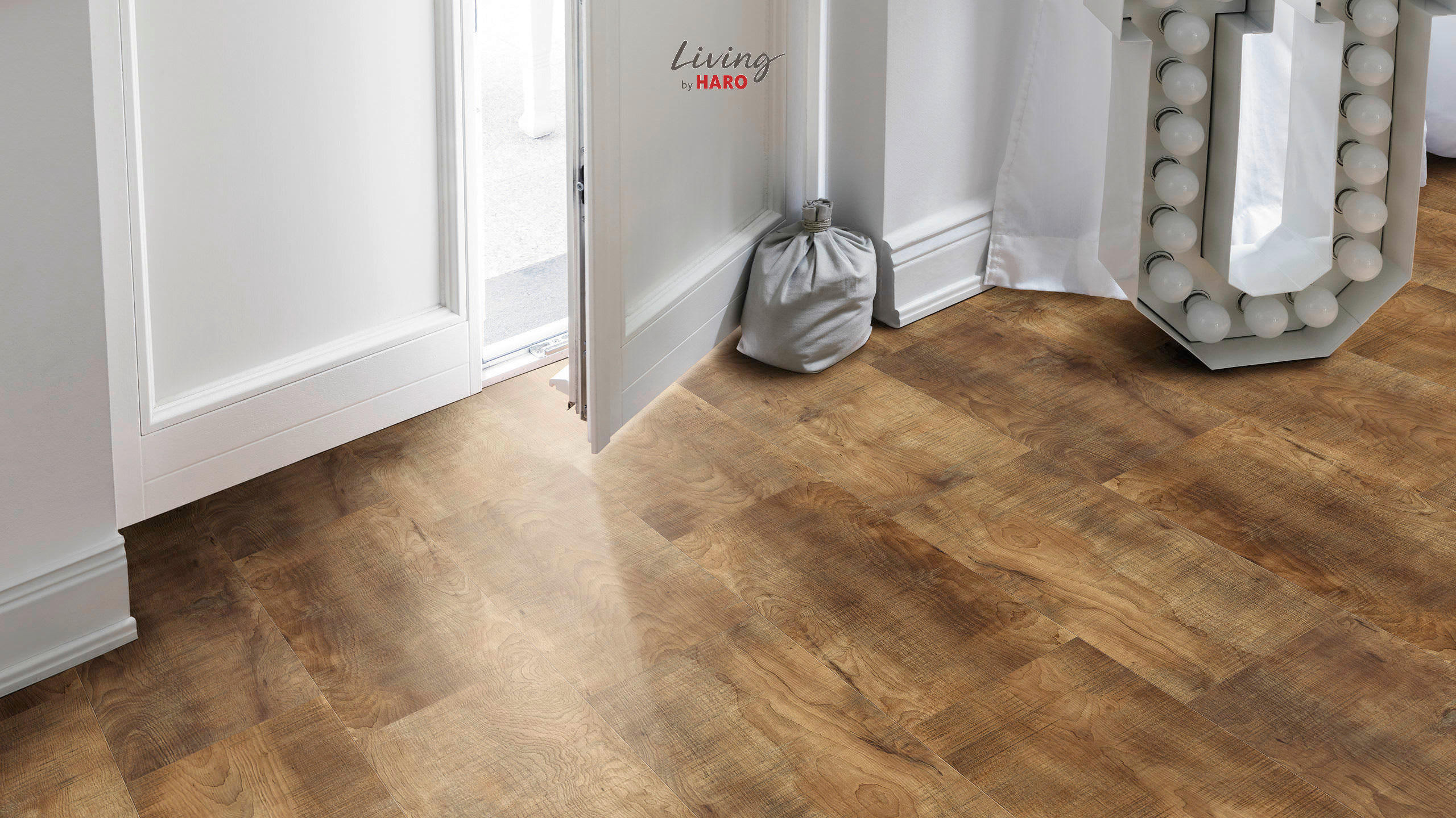 VINYLBODEN  Braun, Naturfarben, Hellbraun   - Hellbraun/Braun, Design (128,2/23,5/0,65cm) - Living by HARO