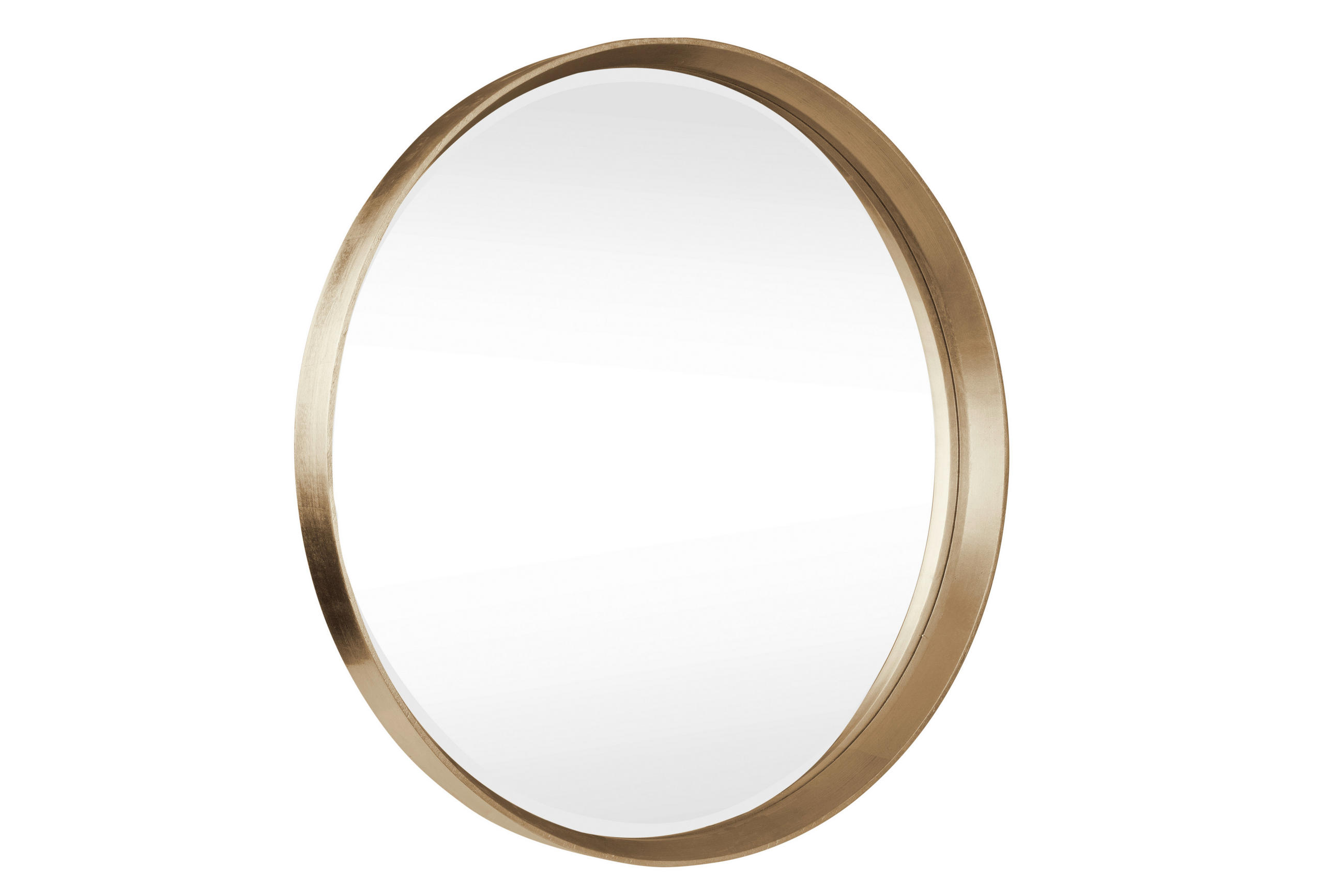 WANDSPIEGEL Goldfarben  - Goldfarben, LIFESTYLE, Glas/Holzwerkstoff (73/73/5,6cm) - Xora