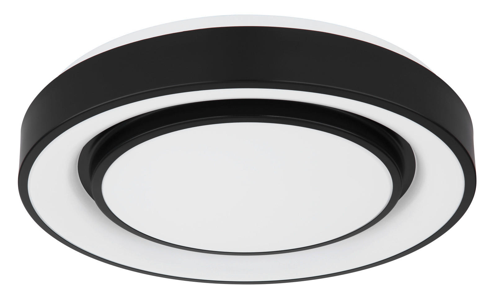 LED SVJETILJKA STROPNA Sully  - crna/opalna, Design, metal/plastika (38/7.5cm) - Globo