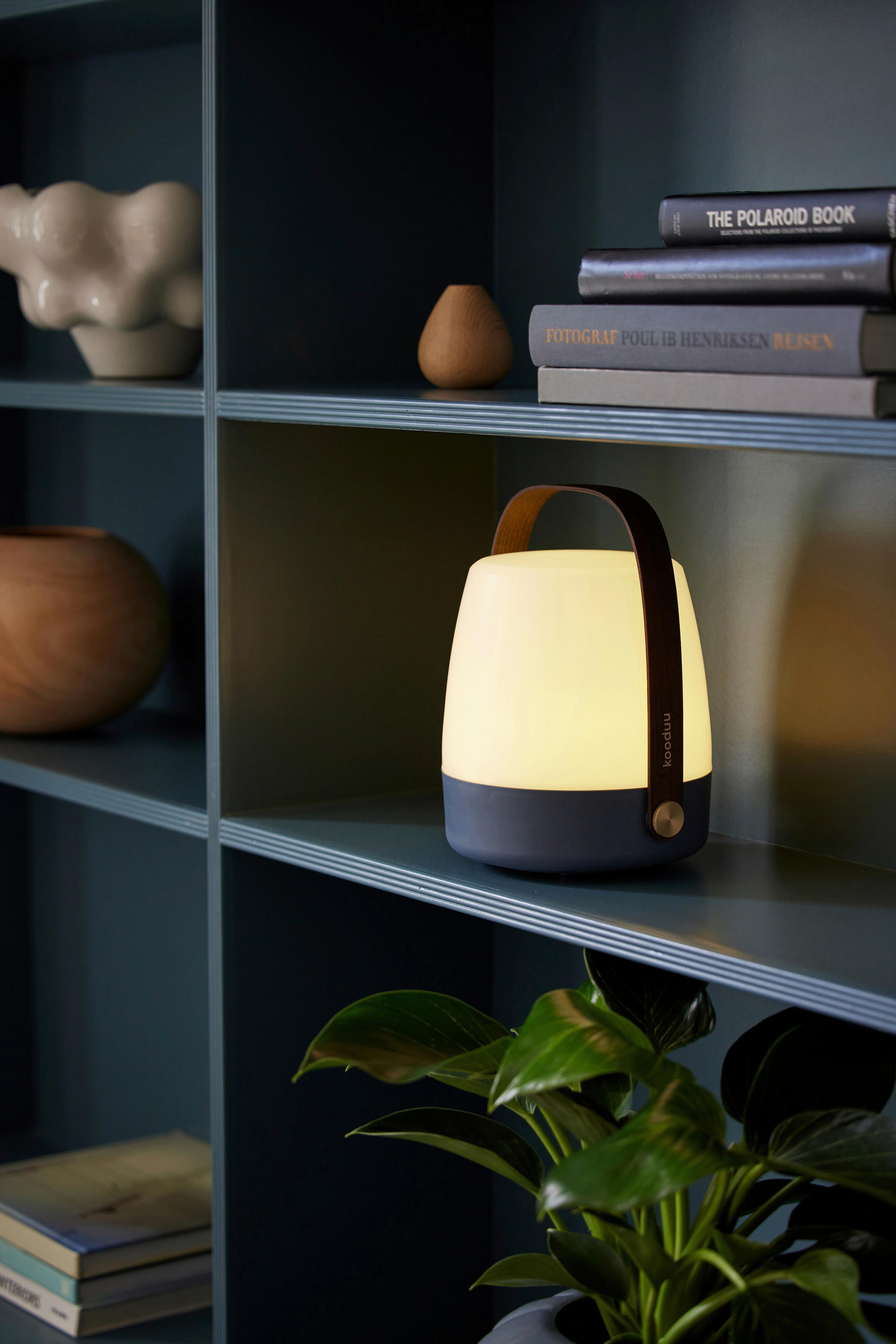 KOODUU TISCHLEUCHTE LITE-UP 20.3/26.2/20.3 cm   - Blau, Design (20.3/26.2/20.3cm)