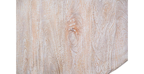 ESSTISCH 140/140/77 cm Mangoholz massiv Holz Weiß rund  - Weiß, ROMANTIK / LANDHAUS, Holz (140/140/77cm) - Landscape
