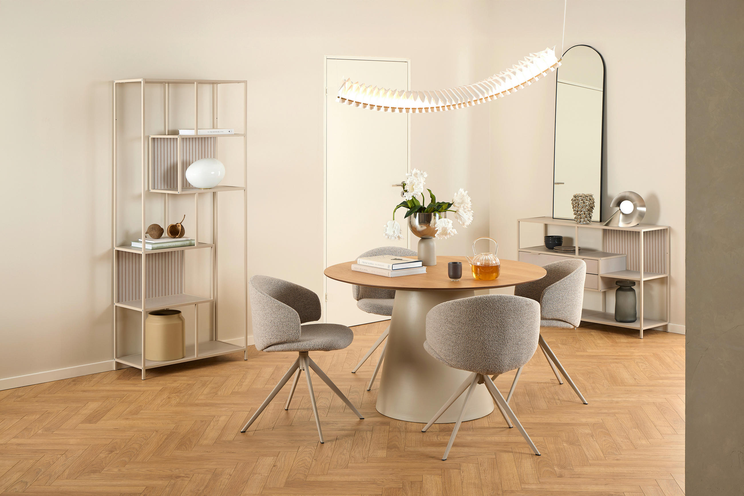 ESSTISCH in Holz, Metall, Holzwerkstoff  - Eichefarben/Grau, Design, Holz/Holzwerkstoff (120/75cm) - MID.YOU