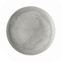 SPEISETELLER Grau 27 cm Mesh  - Grau, KONVENTIONELL, Keramik (27cm) - Rosenthal