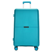 UTAZÓBŐRÖND - kék/zöld, Design, műanyag (48/29,5/76cm) - Schneiders