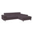 WOHNLANDSCHAFT in Leder Lila - Chromfarben/Lila, Design, Leder/Metall (276/198cm) - Venda WOHNLANDSCHAFT in Leder Lila - Chromfarben/Lila, Design, Leder/Metall (276/198cm) - Venda