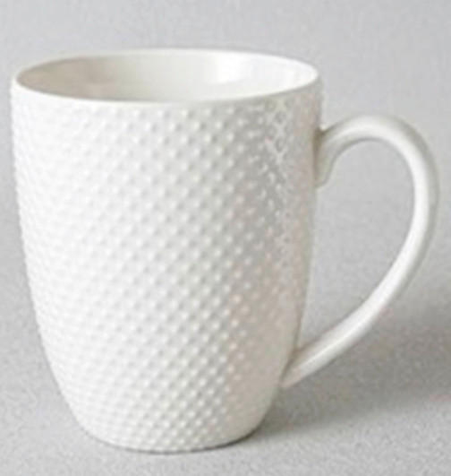 HRNEK  - bílá, Lifestyle, keramika (10.5/9/11.8cm) - Novel