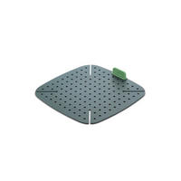KOŠARA ZA CVRTJE - siva, Basics, umetna masa (22,5/2,5/22,5cm) - LEKUE