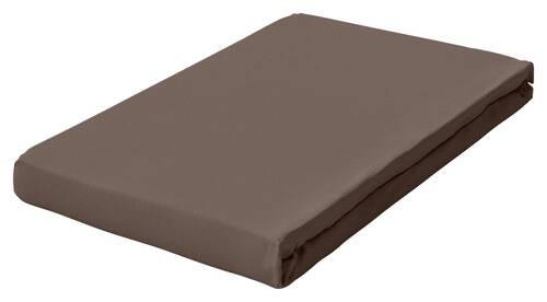 Schlafgut Boxspring-Spannleintuch Pure Taupe 120-130x200-220 cm