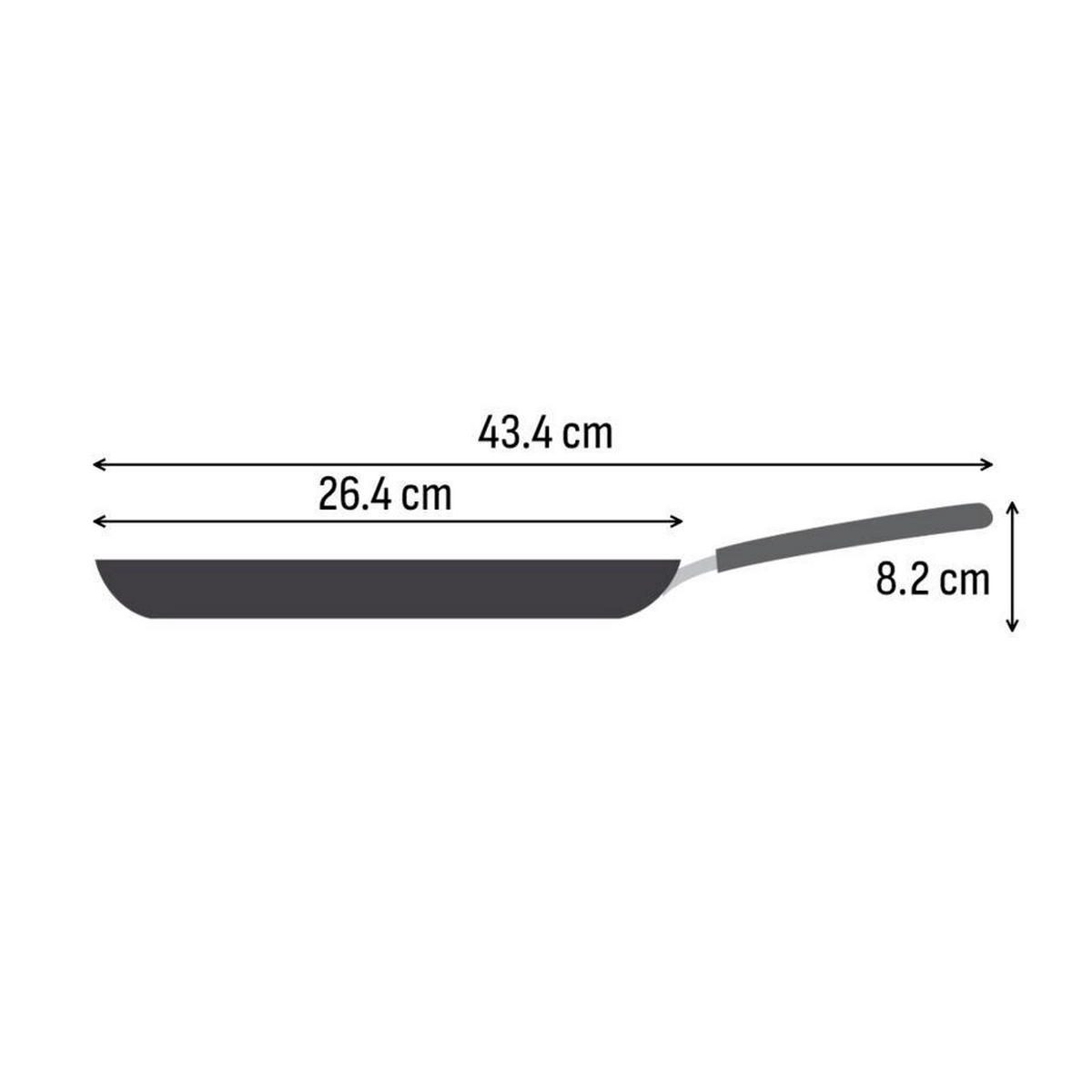 PONEV ZA PALAČINKE Renewal 28 cm - barve aluminija, Basics, kovina (28cm) - Tefal
