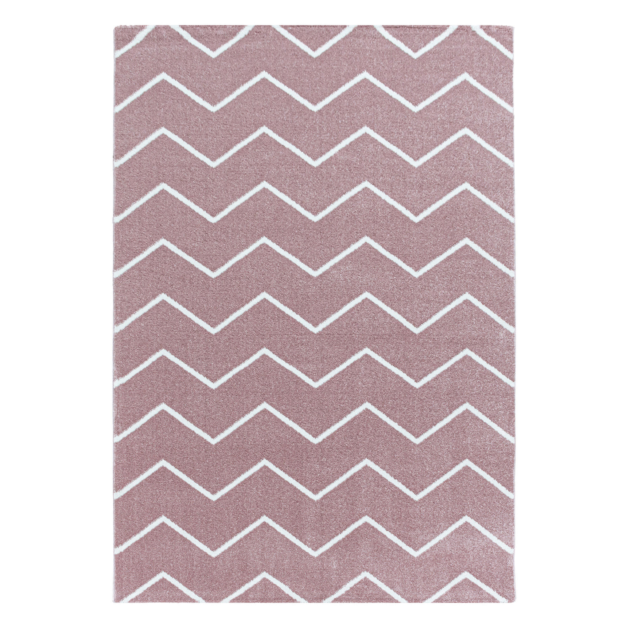 HOCHFLORTEPPICH 140/200 cm Rio 4602 rosa Rosa - Rosa, Basics, Textil (140/200cm)