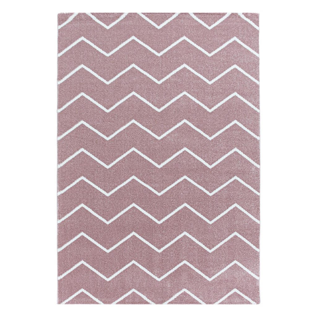 Teppich Läufer Rosa Rio 80x250 Cm