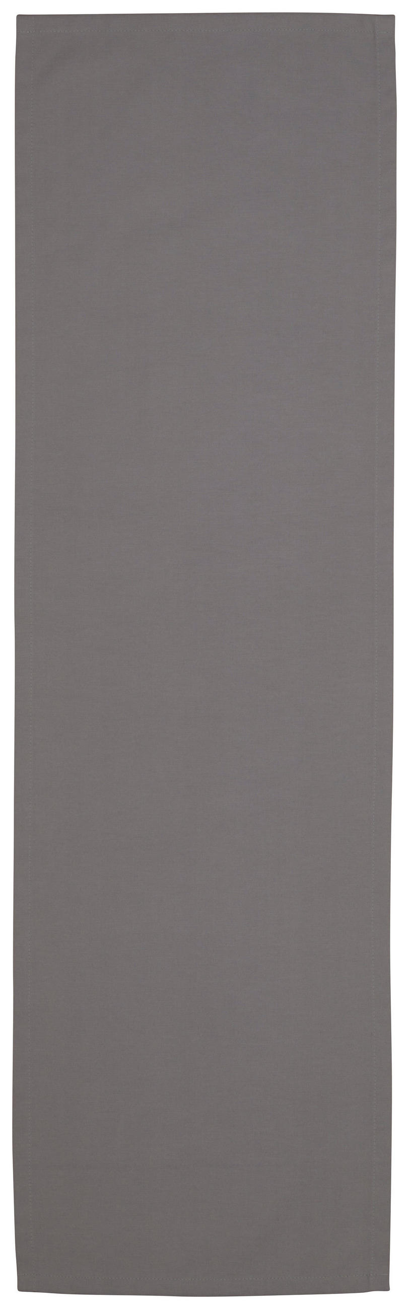 ÚZKY OBRUS, 40/140 cm, svetlosivá - svetlosivá, Konventionell, textil (40/140cm) - Novel