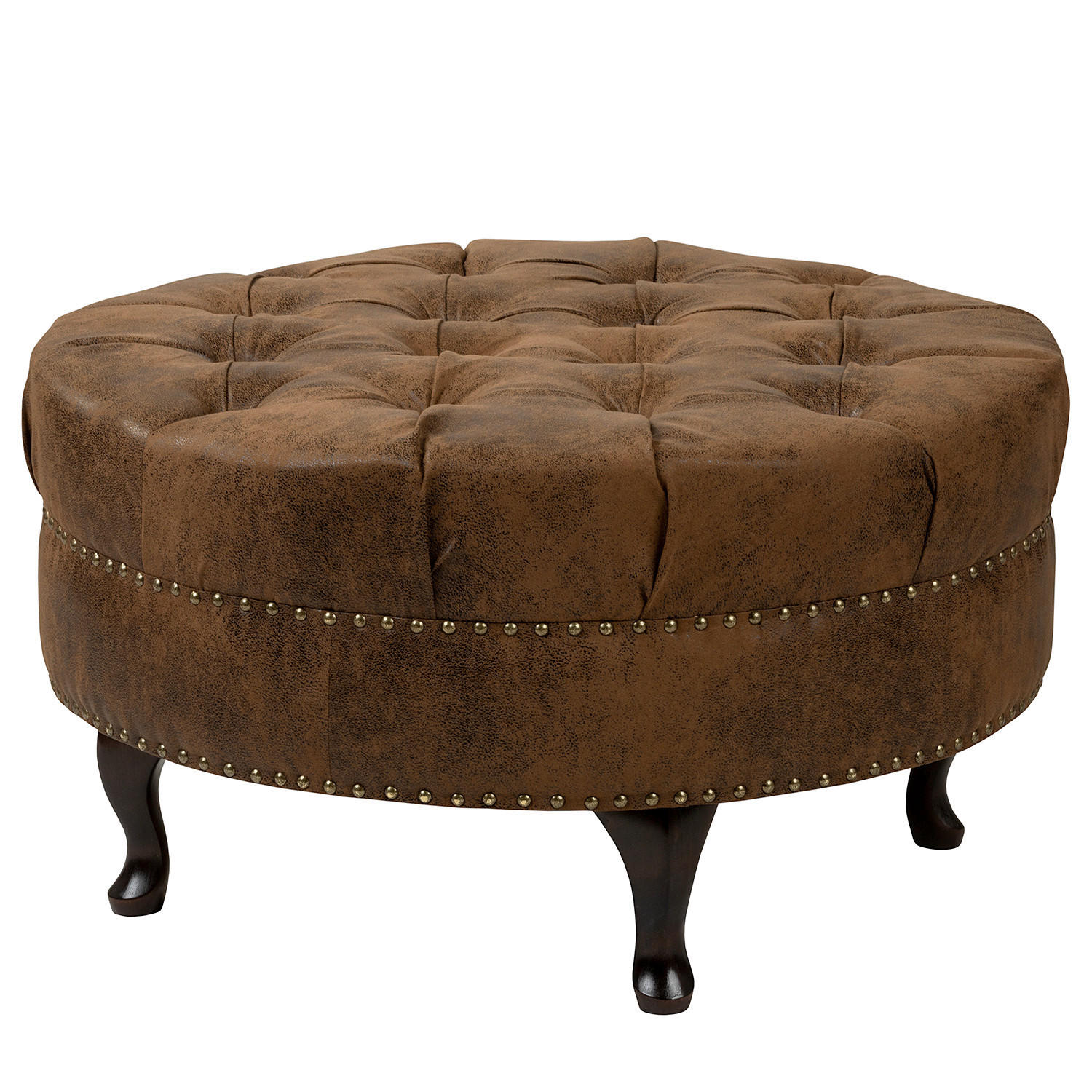 P & B Hocker Pako Braun 80x45x80 cm