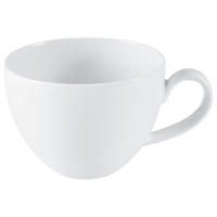 FRÜHSTÜCKSTASSE Zoe Fine Diamond 370 ml  - Weiß, Keramik (0,37l) - Seltmann Weiden