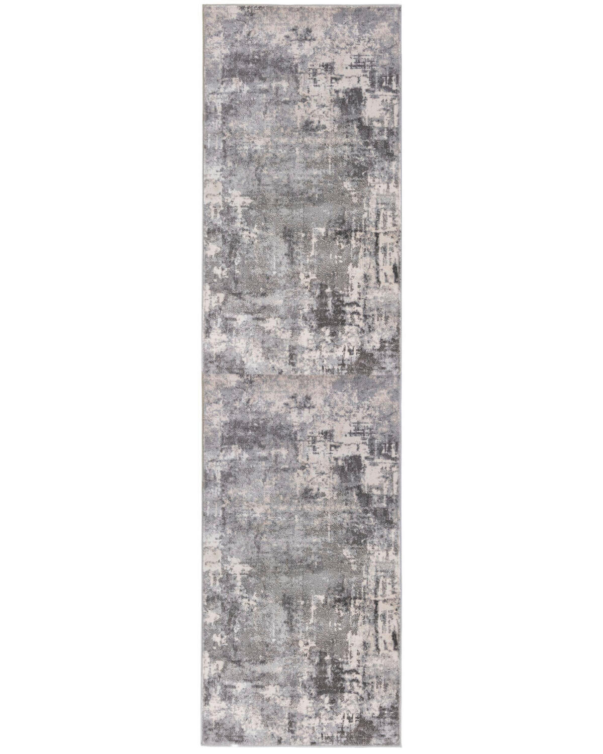 KOBEREC, 300/80 cm, šedá - šedá, Basics, textil (300/80cm)