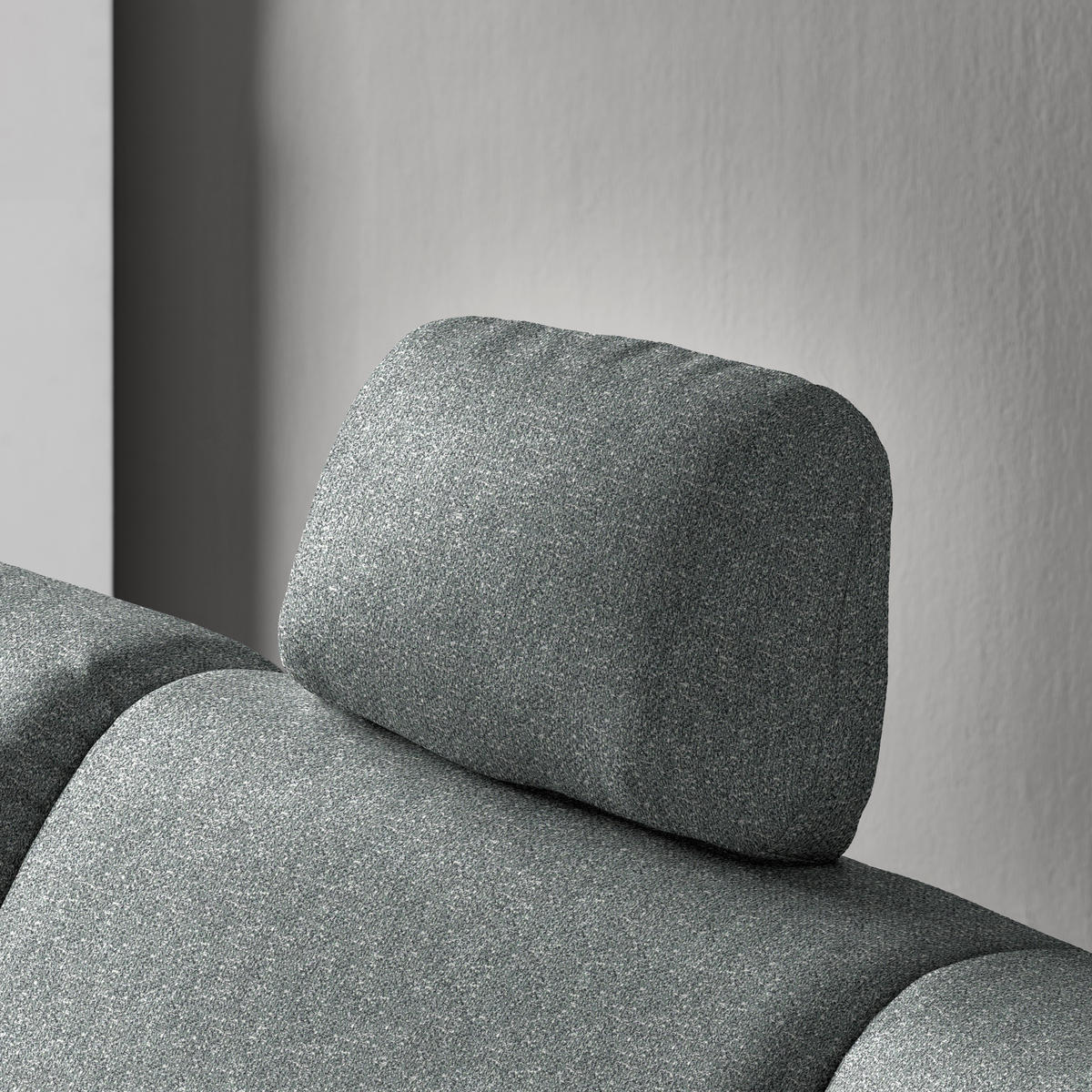 ECKSOFA  in Mikrovelours Grün  208/227 cm  - Alufarben/Grün, KONVENTIONELL, Textil/Metall (208/227cm) - Sedda