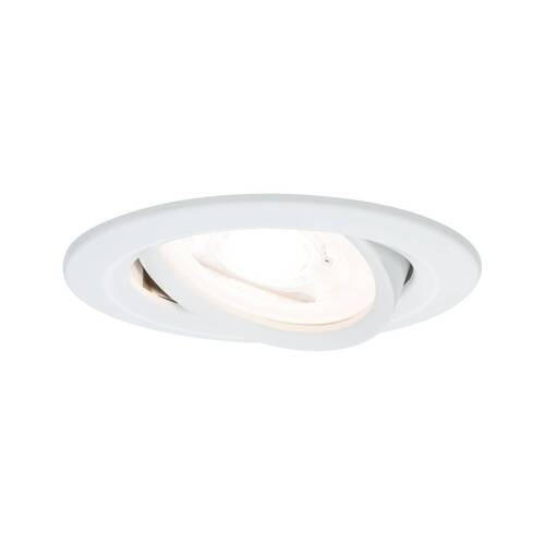 LED-EINBAUSPOT Nova 8,4 cm  - Weiß, Design, Metall (8,4cm) - Paulmann