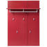 GARDEROBENPANEEL 80/116/30 cm - Rot, Design, Holzwerkstoff/Metall (80/116/30cm) - Xora GARDEROBENPANEEL 80/116/30 cm - Rot, Design, Holzwerkstoff/Metall (80/116/30cm) - Xora