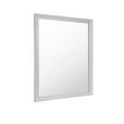 WANDSPIEGEL 45/55/2 cm    in rechteckig  - Weiß, LIFESTYLE, Glas/Holz (45/55/2cm) - Carryhome