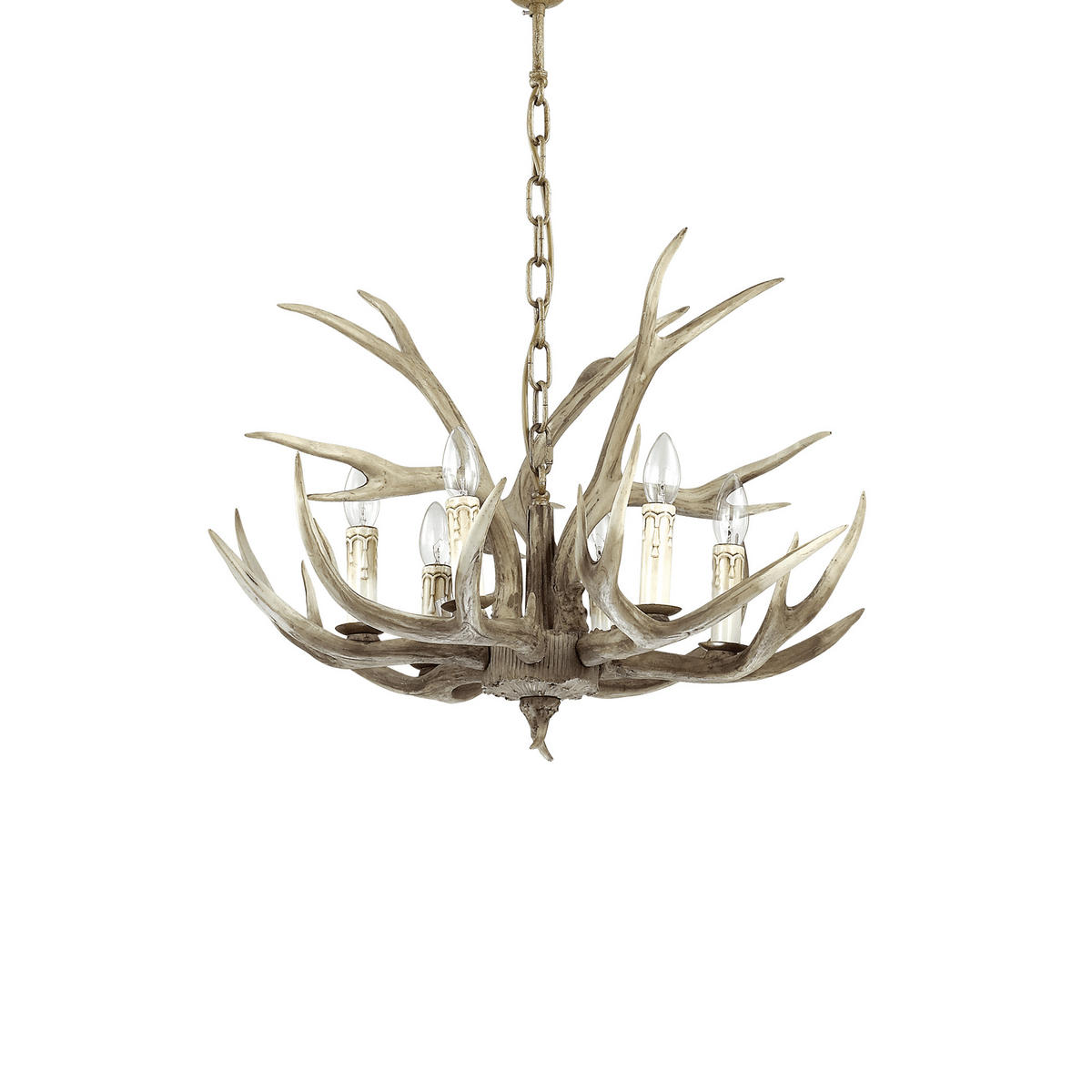 HÄNGELEUCHTE 67/65/130 cm  - Braun, Natur, Kunststoff/Metall (67/65/130cm) - Ideal Lux