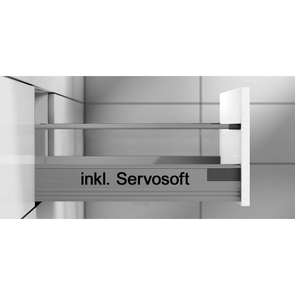 Thumbnail - Impuls Küchenleerblock Ip1200, Weiß, Hellgrau, Dunkelgrün, Metall, 1 Schublade(n) Schubladen, nur wie online abgebildet ...