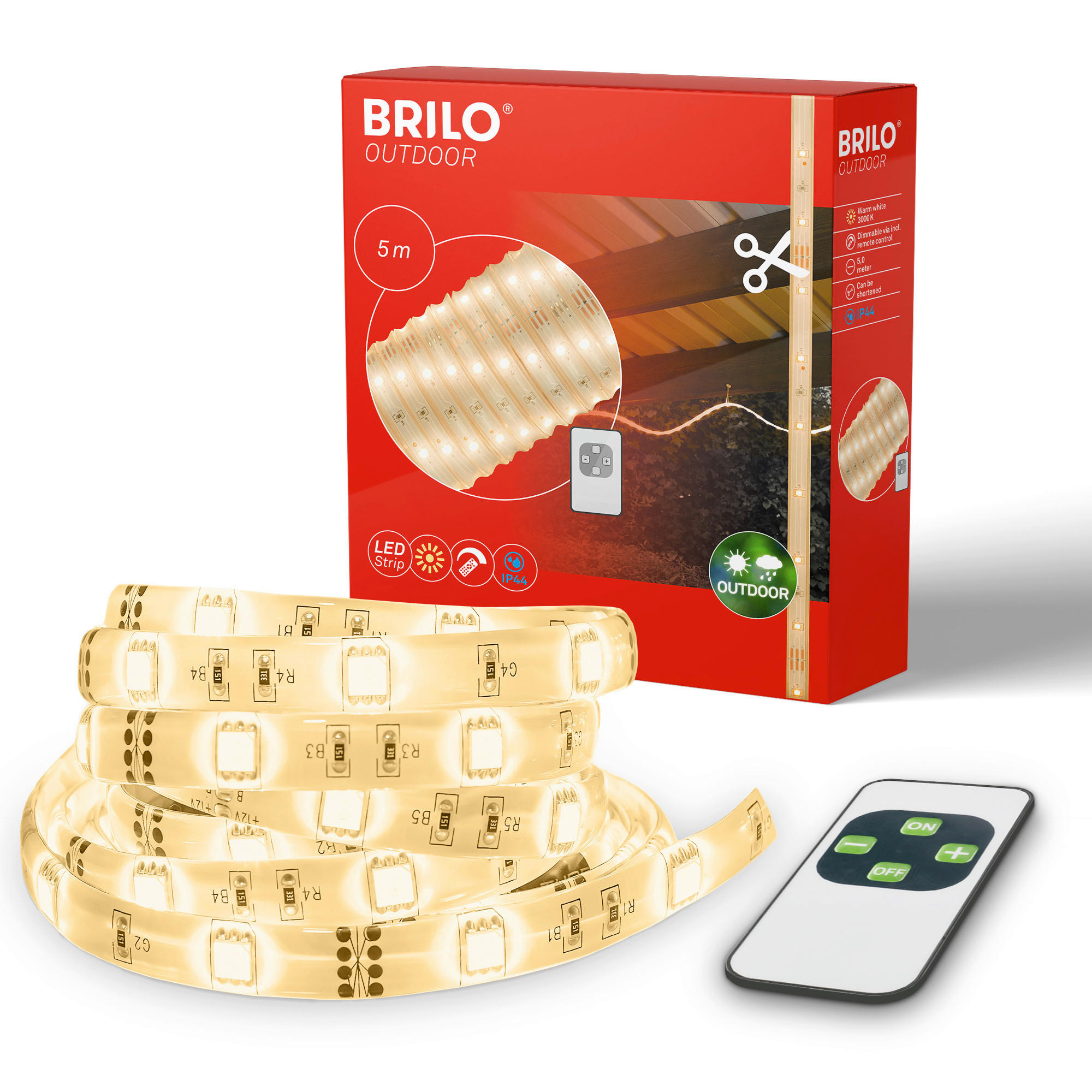 LED-STRIP 500 cm   - Weiß, Basics, Kunststoff (500cm)