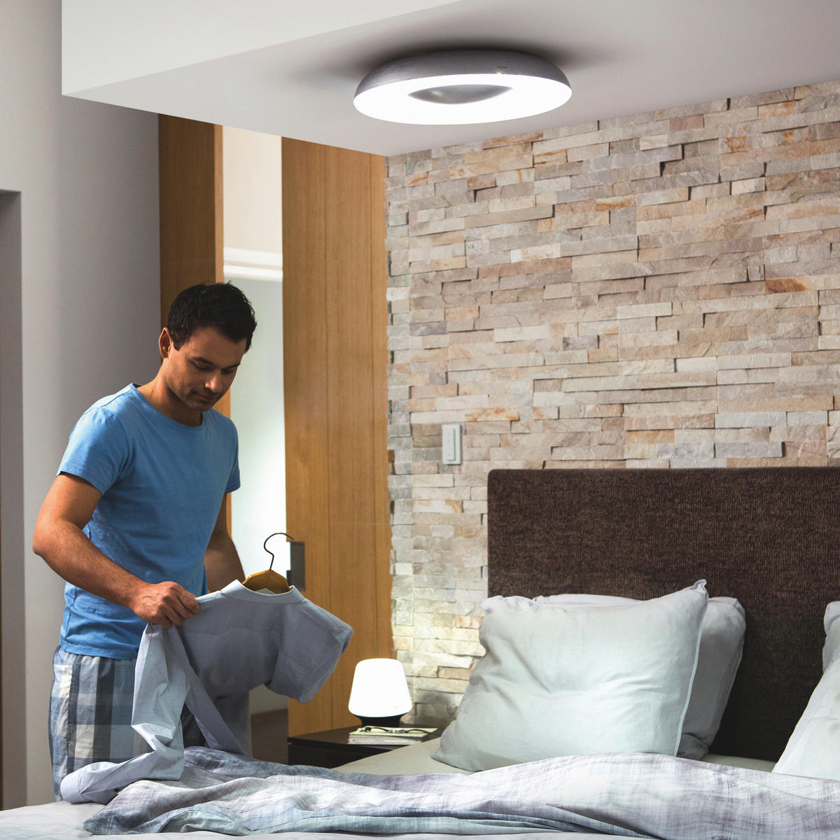 HUE WHITE AMBIANCE STILL Hue 39,1/7,1 cm   - Schwarz, Design, Metall (39,1/7,1cm) - Philips HUE