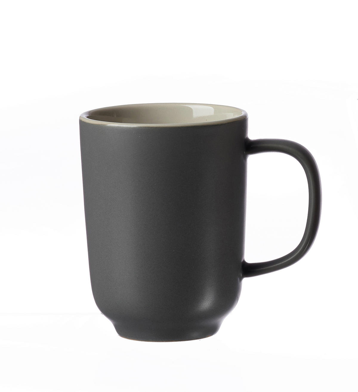 KAFFEEBECHER Jasper 320 ml  - Weiss/Grau, Design, Keramik (320ml) - Ritzenhoff Breker