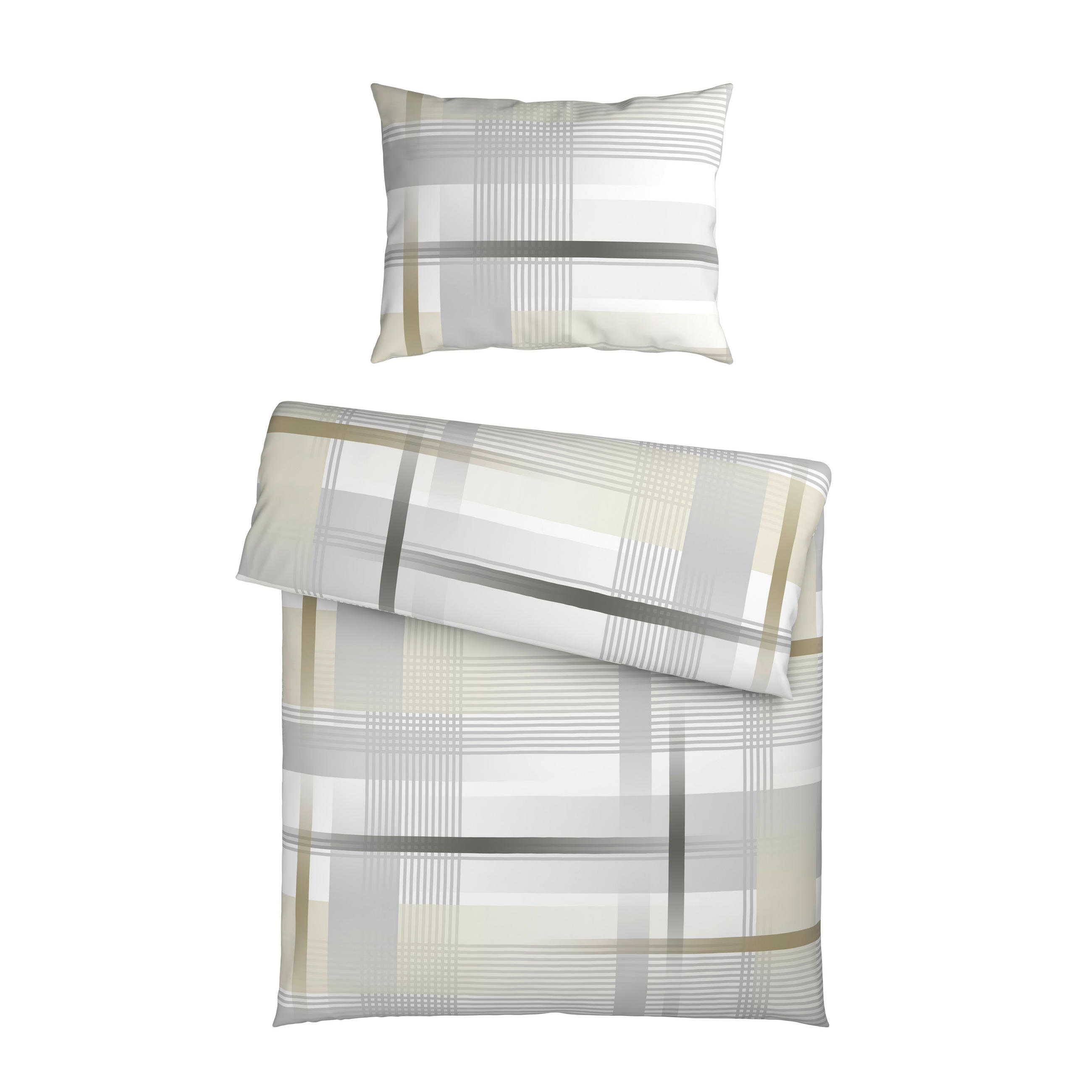 Esposa POSTEĽNÁ BIELIZEŇ, flanel, zlatá, 140/200 cm