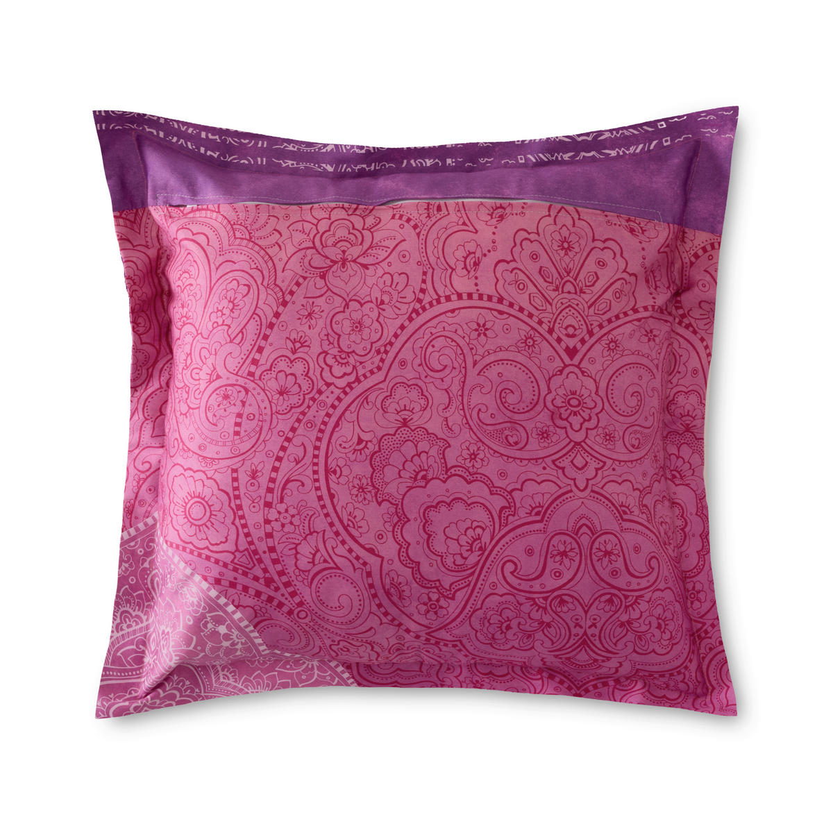 KISSENHÜLLE Dolceacqua 40/40 cm  - Pink, KONVENTIONELL, Textil (40/40cm) - Bassetti