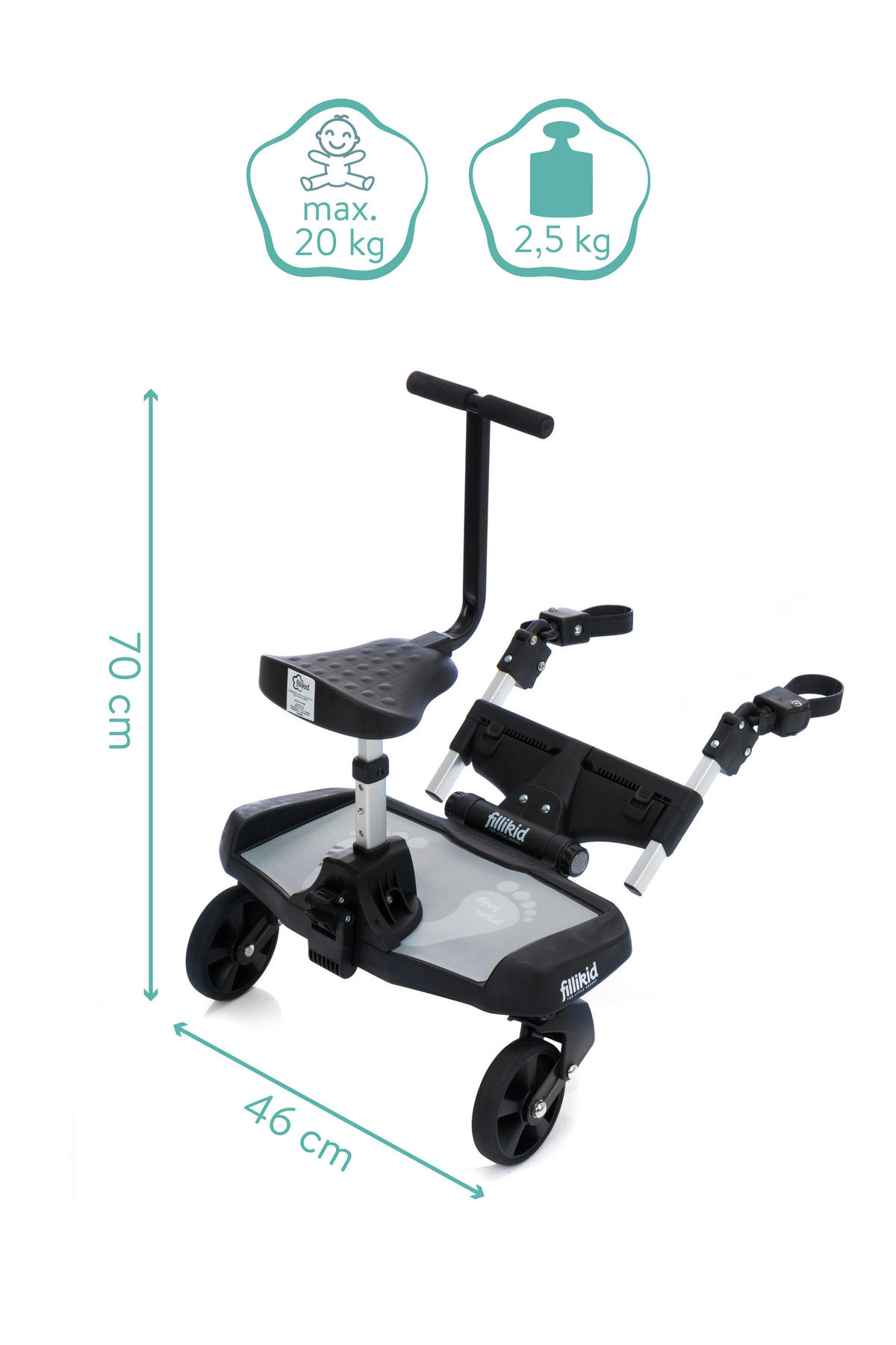 DODATAK ZA STARIJE DETE - Osnovno (45/46/22cm) - Fillikid