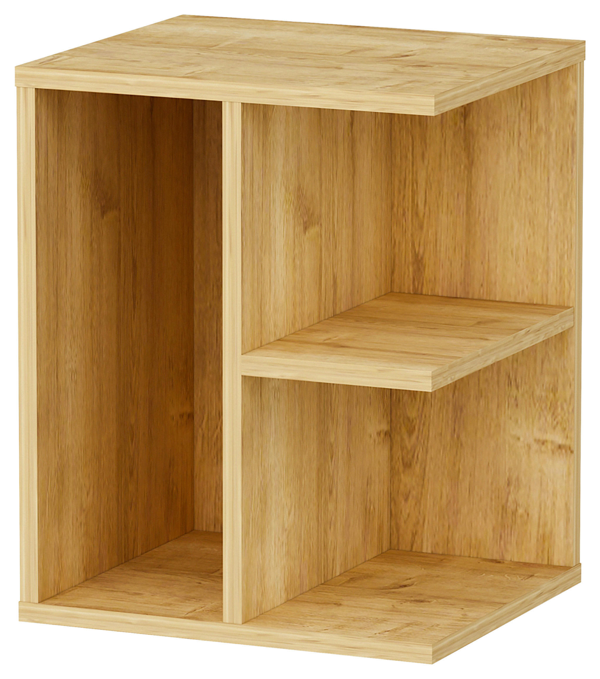 NACHTKÄSTCHEN in Eichefarben  - Eichefarben, Design, Holzwerkstoff (40/50/39,6cm) - MID.YOU