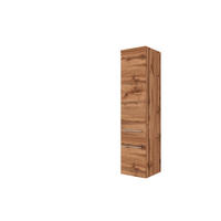 MIDISCHRANK 30/130/35 cm  - Eichefarben/Eiche Wotan, KONVENTIONELL, Holzwerkstoff/Metall (30/130/35cm) - Xora