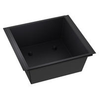 PFLANZEINSATZ - 3er Set Kunststoff  - Schwarz, Basics, Kunststoff (50/50/18cm) - Biohort