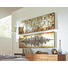 Abstraktes BILD - Silberfarben/Goldfarben, Design, Holz (180/60cm) - Monee