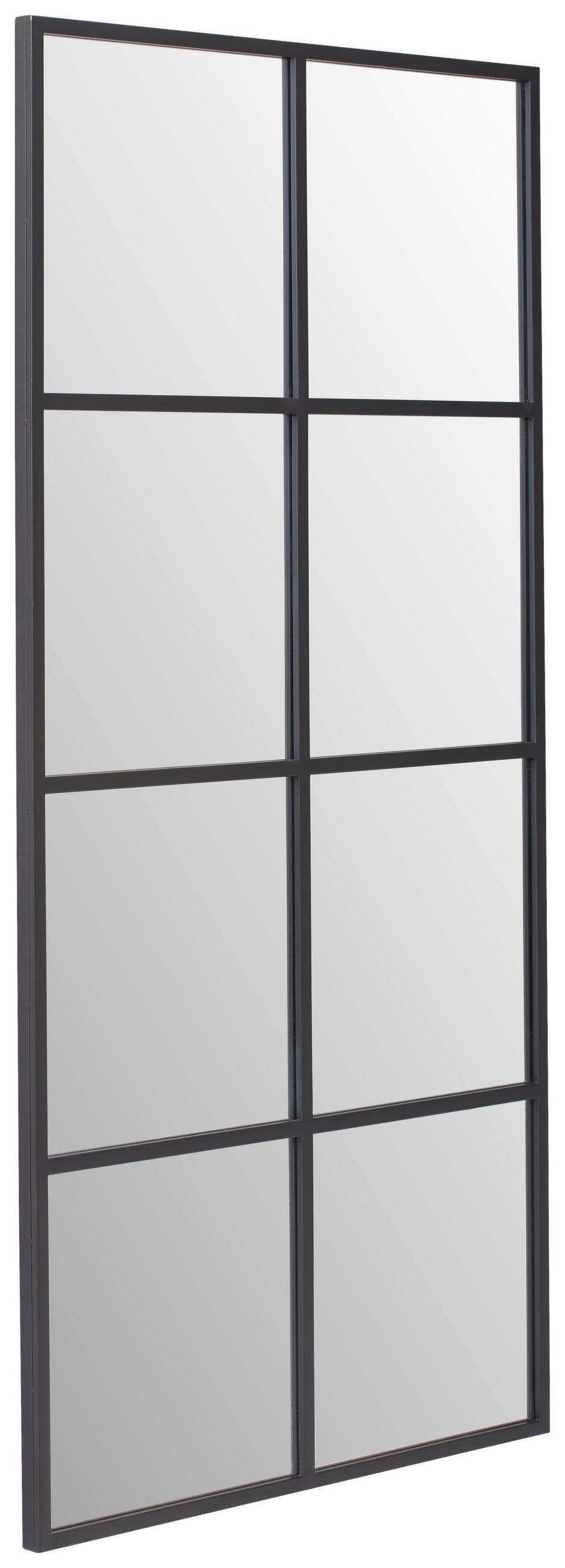 WANDSPIEGEL 90/180/3 cm    in rechteckig  - Schwarz, Design, Glas/Holzwerkstoff (90/180/3cm) - Landscape