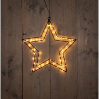 LED-DEKOLEUCHTE   - Schwarz, Basics (40x40,5cm) - X-Mas