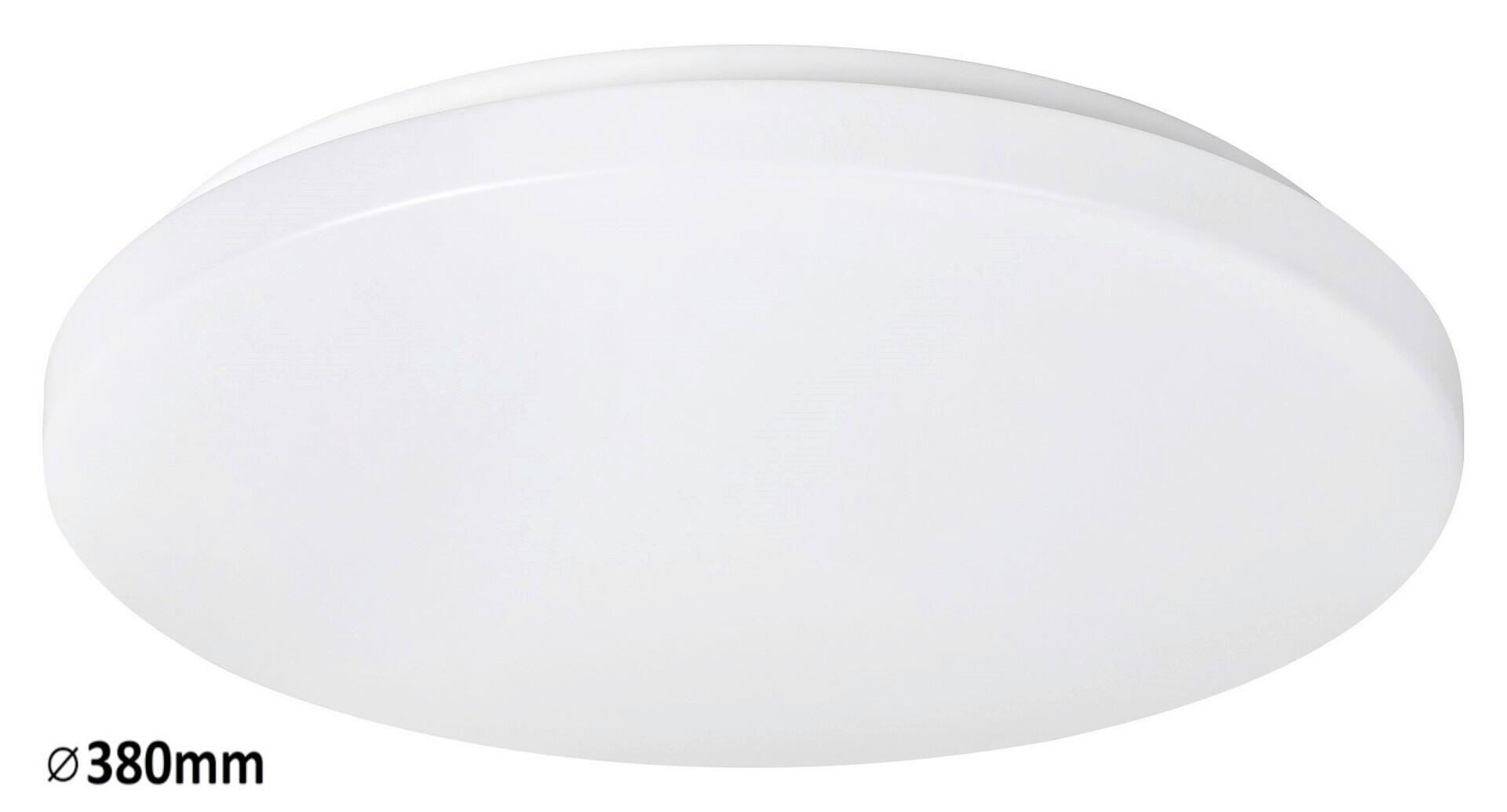 LED SVJETILJKA STROPNA Rob  - bijela, Basics, metal/plastika (38/6,3cm)