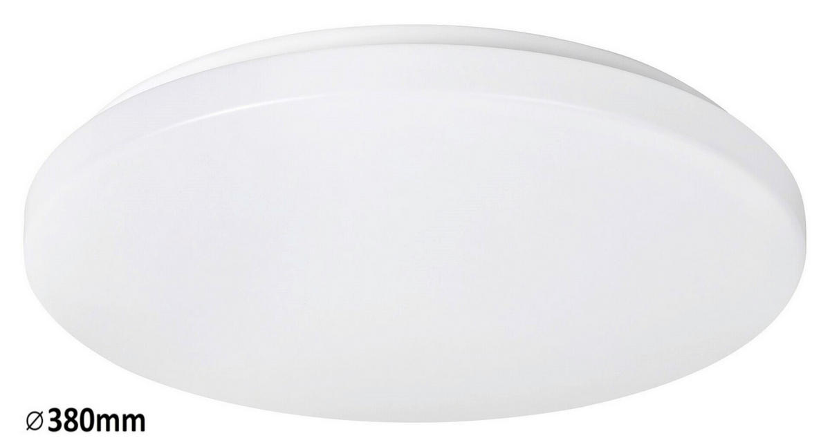 LED SVJETILJKA STROPNA Rob  - bijela, Basics, metal/plastika (38/6,3cm)
