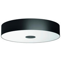 LED-DECKENLEUCHTE 44,4/9,9 cm   - Schwarz, Design, Glas/Metall (44,4/9,9cm) - Philips HUE