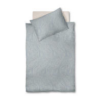 POSTELJNINA 140/200 cm flanela pastelno modra  - pastelno modra, Konvencionalno, tekstil (140/200cm) - Fleuresse