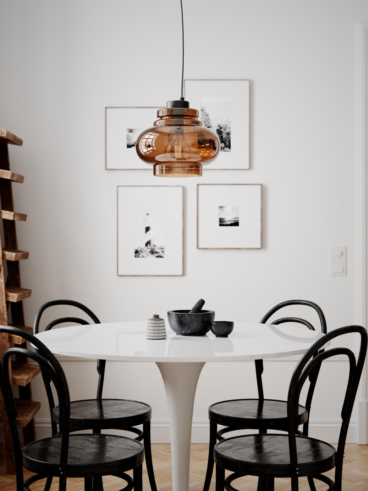 HÄNGELEUCHTE 30/150 cm  - Cognac, KONVENTIONELL, Glas (30/150cm) - By Rydéns