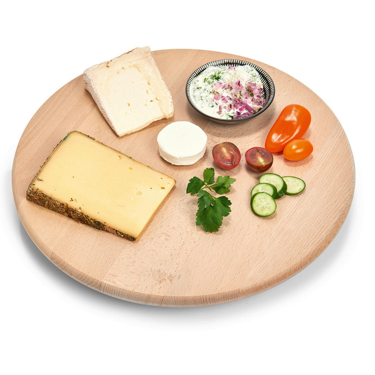 SERVIERPLATTE  - Naturfarben, Basics, Holz (36/36/4cm) - Zeller Present