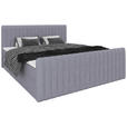 BOXBETT 180/200 cm  in Grau  - Schwarz/Grau, KONVENTIONELL, Holz/Textil (180/200cm) - Carryhome